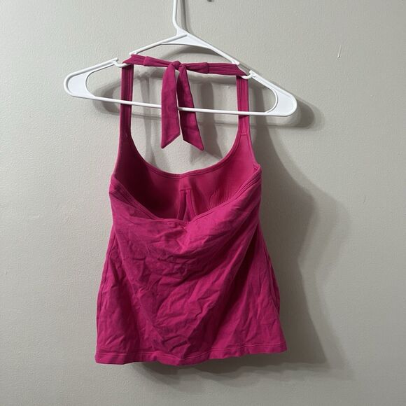 Vtg Y2K Gap Body Tank Top Womens Pink Bra Camisole 34D Pullover Undershirt - Picture 3 of 5